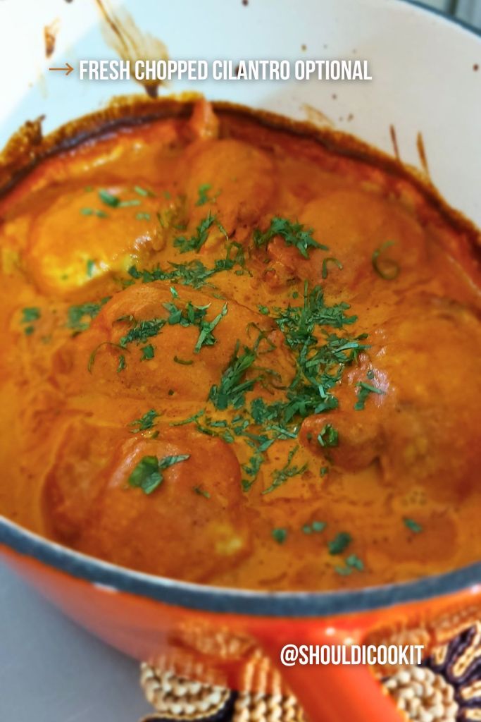 Homemade Butter Chicken | Cilantro Optional