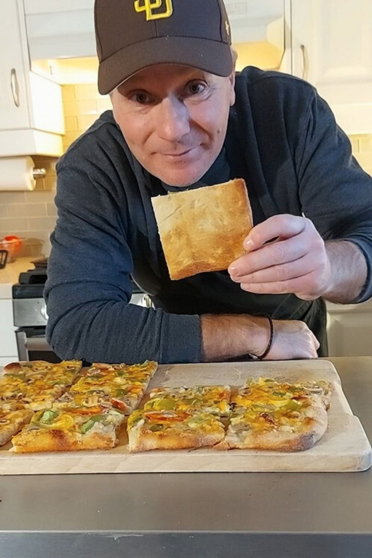 Thin Crust Veggie Flatbread Crust